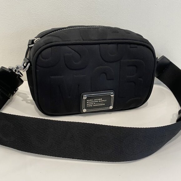 Marc Jacobs Flash Crossbody Bag - Signature Black - Picture 1 of 7